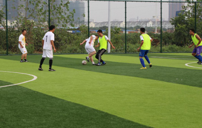 beat365官方登录入口合肥区域公司举办职工足球友谊赛